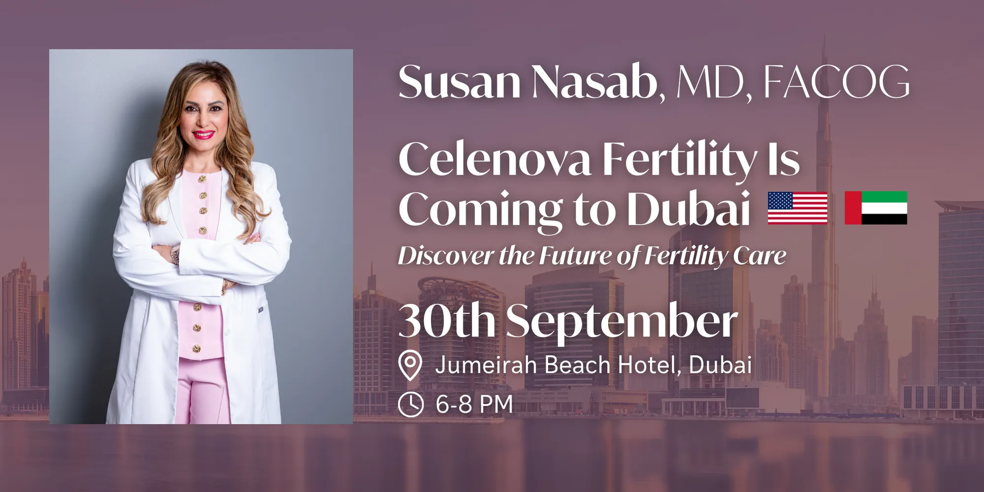 Celenova Fertility is Coming to Dubai